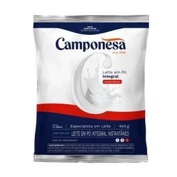 Leite Em Pó Camponesa Instantaneo 400g