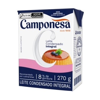 Leite Condensado Integral Camponesa 270g