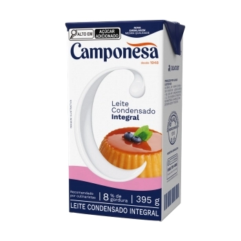 Leite Condensado Integral Camponesa 395g