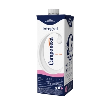 Leite UHT Integral Camponesa 1l