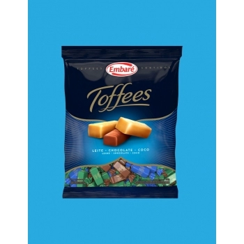 Caramelo Toffee Sortido 600g