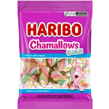 Chamallows Cables Haribo 70g