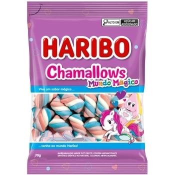 Chamallows Cables Mundo Mágico Haribo 70g