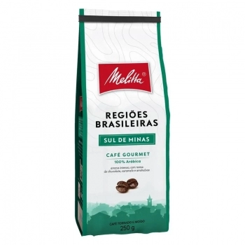Café Regiões Brasileiras Gourmet Sul Minas Sachê Melitta 250g