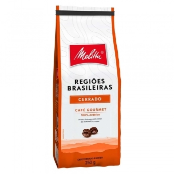 Café Regiões Brasileiras Gourmet Cerrado Sachê Melitta 250g