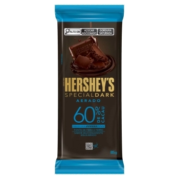 Chocolate Special Dark 60% Aerado Hershey's 85g