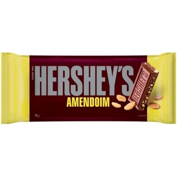 Chocolate Em Barra Ao Leite Com Amendoim Hershey's 75g