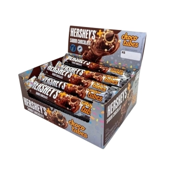 Chocotubes Sabor Chocolate Hershey's 15X25g