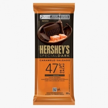 Chocolate Special Dark 47% Caramelo Salgado Hershey's 80g
