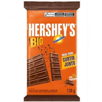 Chocolate Big Ao Leite Ovomaltine Hershey's 138g