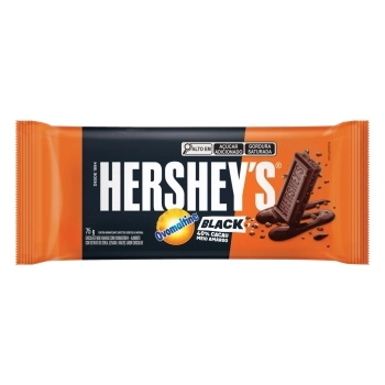 Chocolate Meio Amargo 40% Black Ovomaltine Hershey's 75g