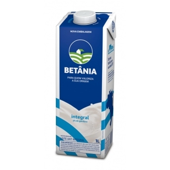 Leite UHT Integral Edge Betânia 1l