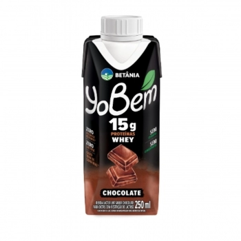 Bebida Lactea Yobem Proteína Betânia Chocolate 250ml