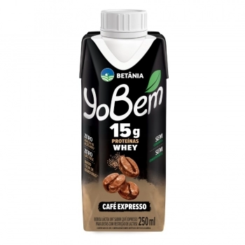 Bebida Lactea Yobem Proteína Betânia Café Expresso 250ml