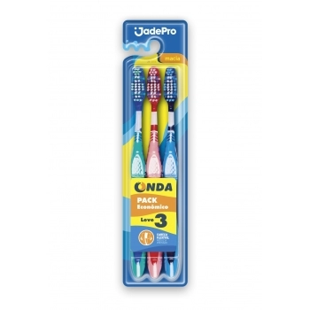Escova Dentall 819 Onda Macia Cart Com 3Un JadePro