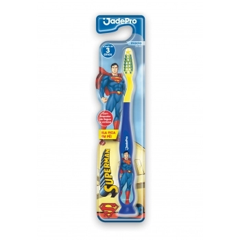 Escova Dentall 331 Macia Superman Com Ventosa JadePro
