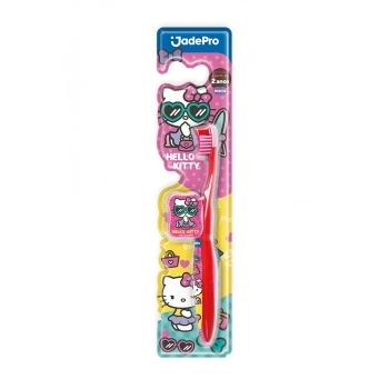Escova Dentall 340 Macia Hello Kitty Com Protetor JadePro