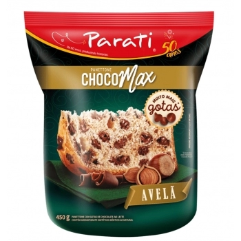 Panettone Parati Chocomax Avelã 400g