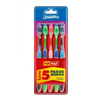 Escova Dentall 035 Popmax Macia Com 5Un JadePro