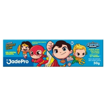 Gel Dental JadePro 475 Superfriends Com Fluor 50g