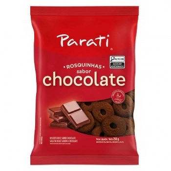 Rosquinha De Chocolate Parati 250g