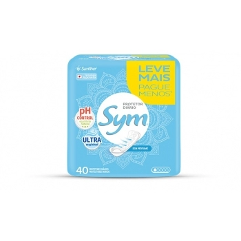 Protetor Diário Sym Sem Fragrância Lv40/Pg35