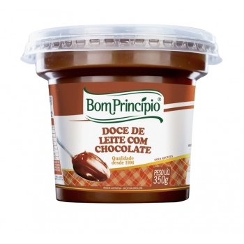 Doce De Leite Com Chocolate Bom Princípio 350g