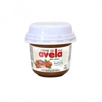 Creme De Avelã Com Cacau Bom Princípio 140g