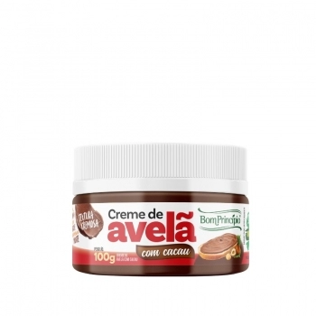Creme De Avelã Com Cacau Bom Princípio 100g