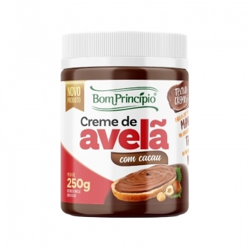 Creme De Avelã Com Cacau Bom Princípio 250g