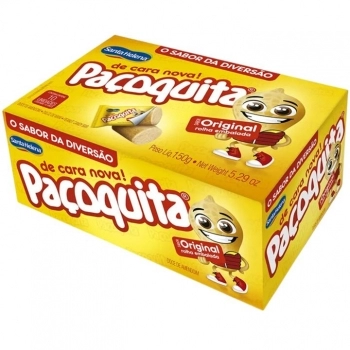 Paçoquita Rolha Santa Helena Display 10X15g