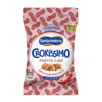 Amendoim Crokíssimo Pimenta Suave Santa Helena 150g