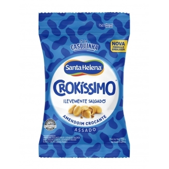 Amendoim Crokíssimo Levemente Salgado Santa Helena 150g