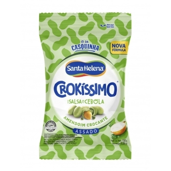Amendoim Crokíssimo Salsa & Cebola Santa Helena 150g