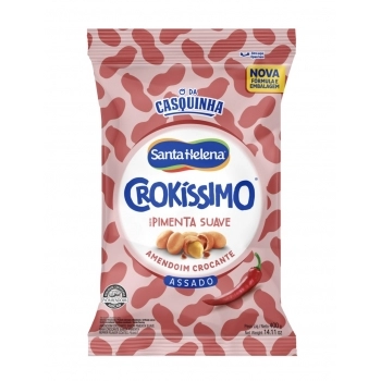Amendoim Crokíssimo Pimenta Suave Santa Helena 400g