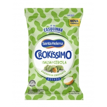 Amendoim Crokíssimo Salsa & Cebola Santa Helena 400g