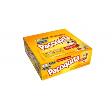 Paçoquita Quadrada Santa Helena Display 24X18g