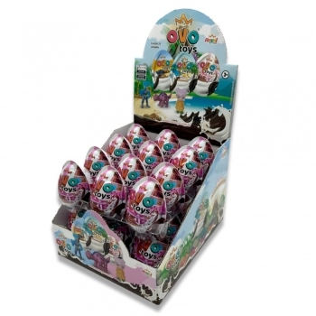 Chocolate Ovo Toys Meninas Royal Toys 9g