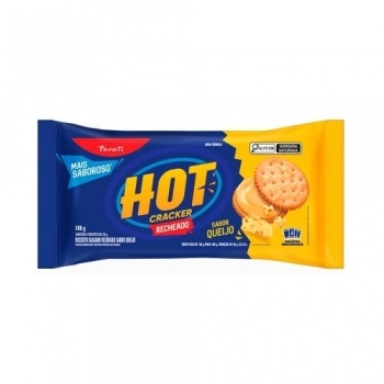 Biscoito Recheado Hot Cracker Queijo Parati 100g
