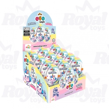 Chocolate Ovo Toys Unicornio Royal Toys 9g