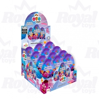 Chocolate Ovo Toys Mundo Da Fantasia Royal Toys 9g