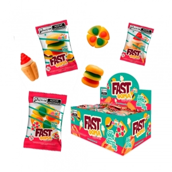 Bala de Goma Fastgoma Royal Toys 10g