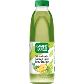Chá Verde + Abacaxi Campo Largo Pet 900ml