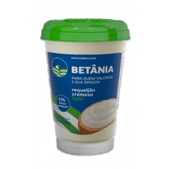 Requeijão Cremoso Light Camponesa 200g