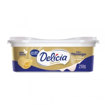 Margarina Delícia Supreme Sabor Manteiga 250g