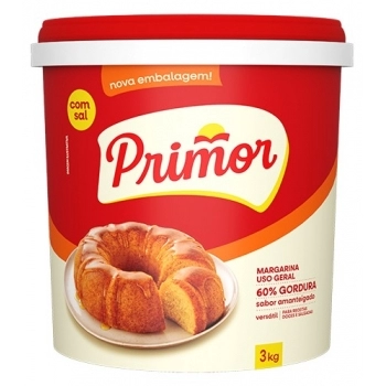 Margarina Primor 3Kg