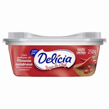 Margarina Delícia Toque de Chef Pimenta 250g