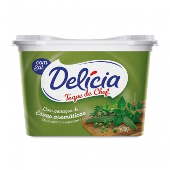 Margarina Delícia Toque de Chef Ervas Aromáticas 500g
