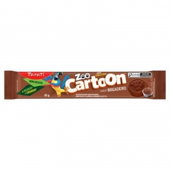 Biscoito Recheado Zoo Cartoon Brigadeiro Parati 85g