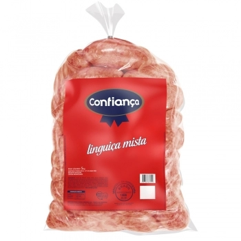Linguiça Congelada Mista Churras Confiança 5Kg